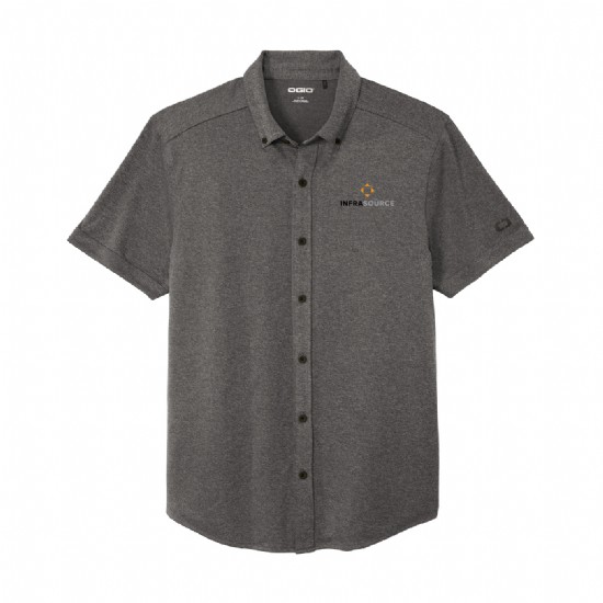 OGIO Gravitate Full-Button Polo