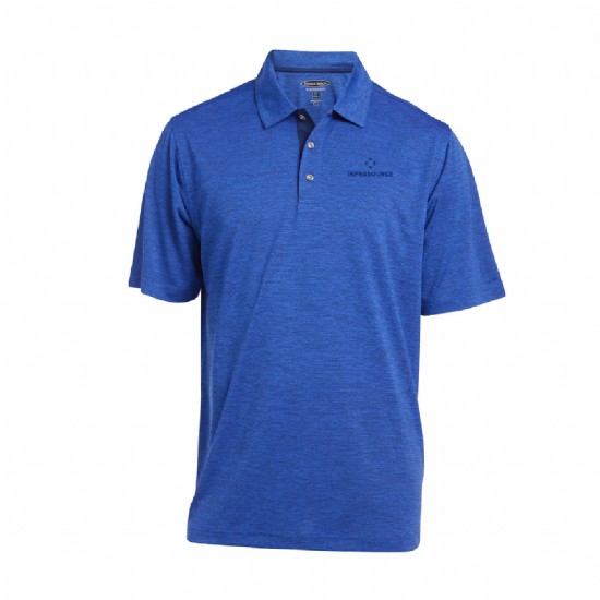 Pebble Beach Heather Stripe Polo #3