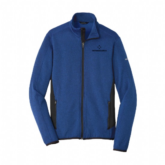 Eddie Bauer Full-Zip Heather Stretch Fleece Jacket