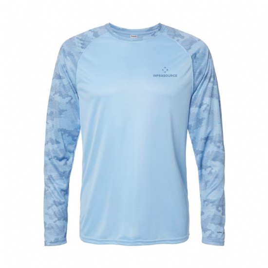 Cayman Performance Camo Colorblock Long Sleeve T-Shirt #2