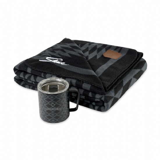 MiiR and Slowtide Camp Cup & Blanket Gift Set