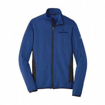 Eddie Bauer Full-Zip Heather Stretch Fleece Jacket