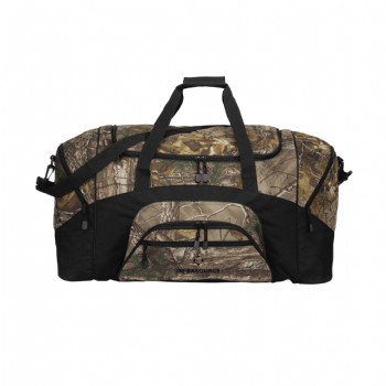 Camouflage Colorblock Sport Duffel